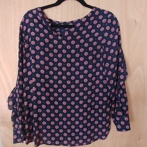 Banana Republic silk blouse small